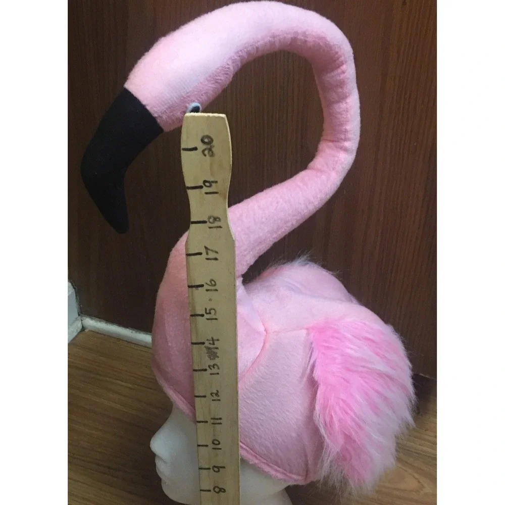 Pink Flamingo Hat Party Costume Tropical Animal Bird Theme Beach Size Adult